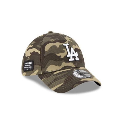 Sapca New Era Los Angeles Dodgers MLB Armed Forces Weekend 39THIRTY Stretch Fit - Verzi